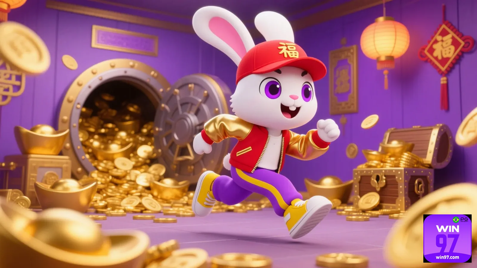 Caça-níqueis em aç - win97